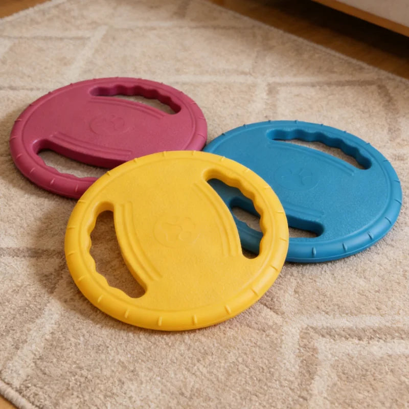 EVA Dog Flying Disc Fetch Toy