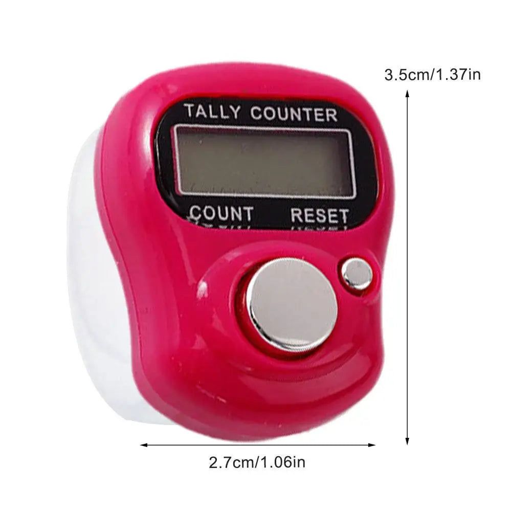 Mini Digital Finger Tally Counter Ring