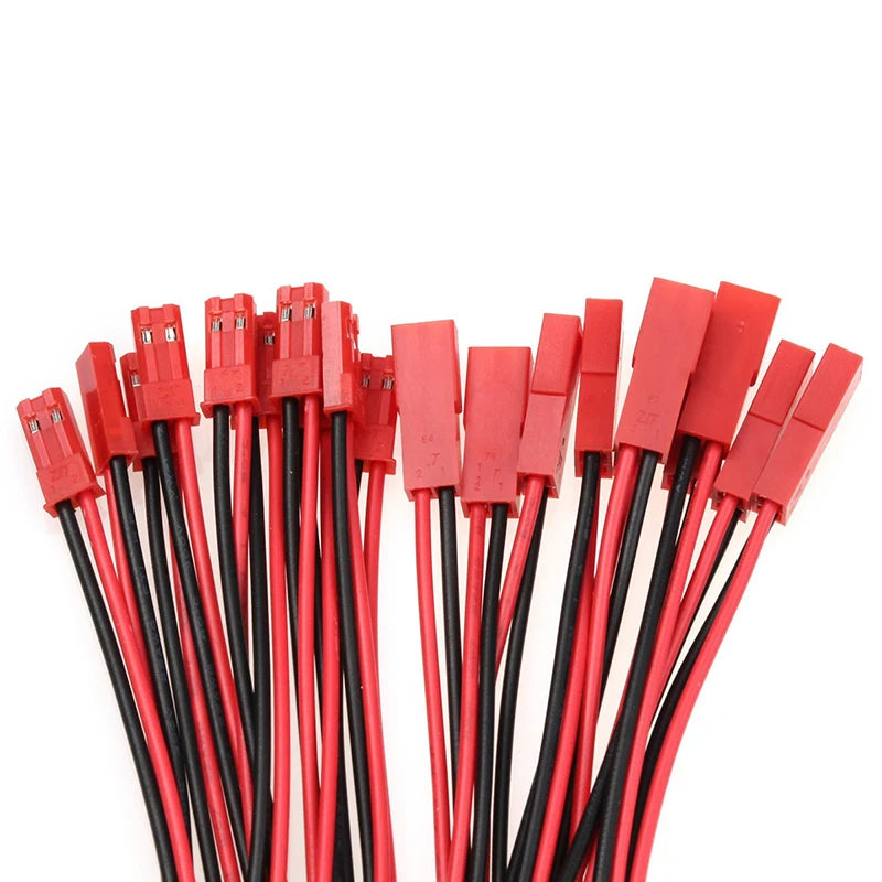 JST 2-Pin Male & Female Connector Plug Cable Set