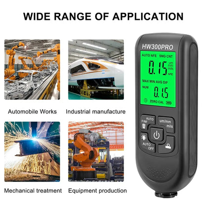 Electroplate Metal Coating Thickness Tester HW-300