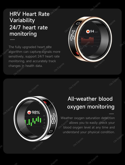 Smart Fitness Tracking Ring
