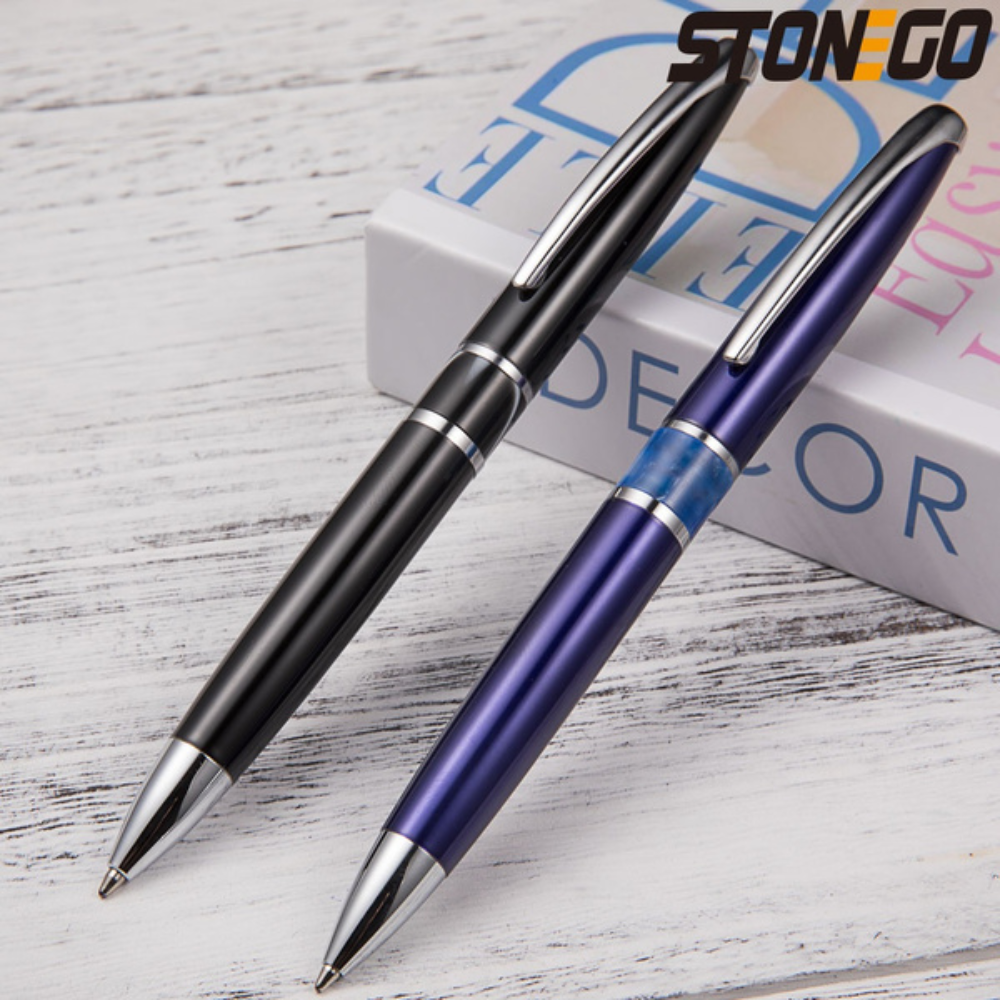 Elegant Chrome Signature Pen – 1.0mm Writing Point