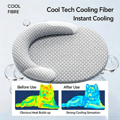 Ice Silk Cooling Pet Bed Mat