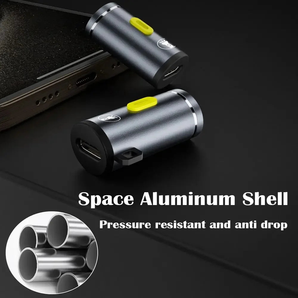 Mini USB-C LED Keychain Flashlight