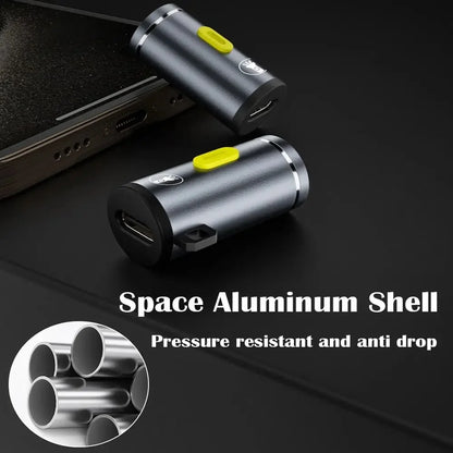 Mini USB-C LED Keychain Flashlight
