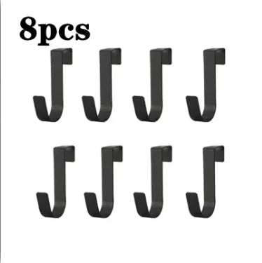 Multi-Purpose Cabinet Door Hook Rack