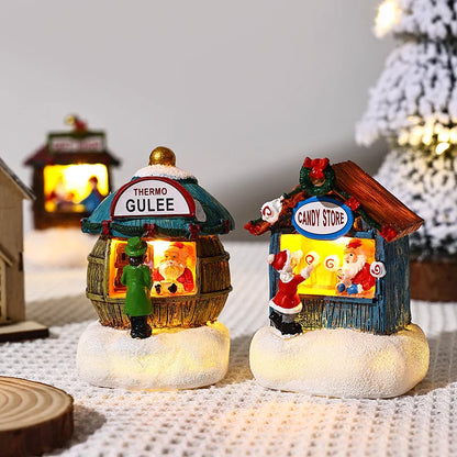 Light-Up Mini Christmas Village House