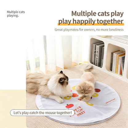 Automatic Cat Hunting Mat & Moving Ball Toy