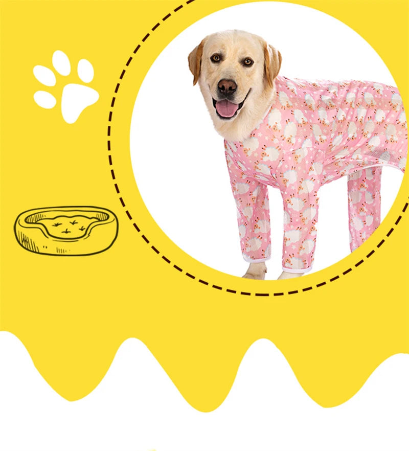 Breathable Summer Dog Jumpsuit