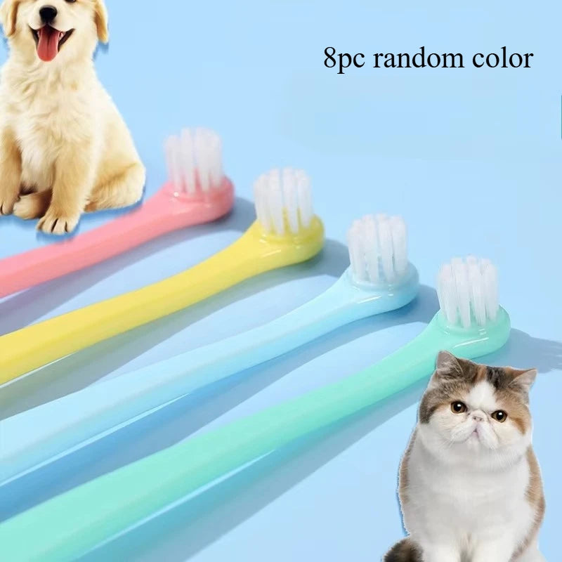 Pet Micro Head Toothbrush for Dogs & Cats