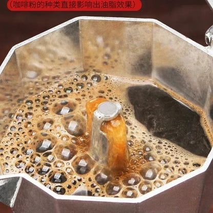 Classic Aluminum Moka Pot Espresso Maker
