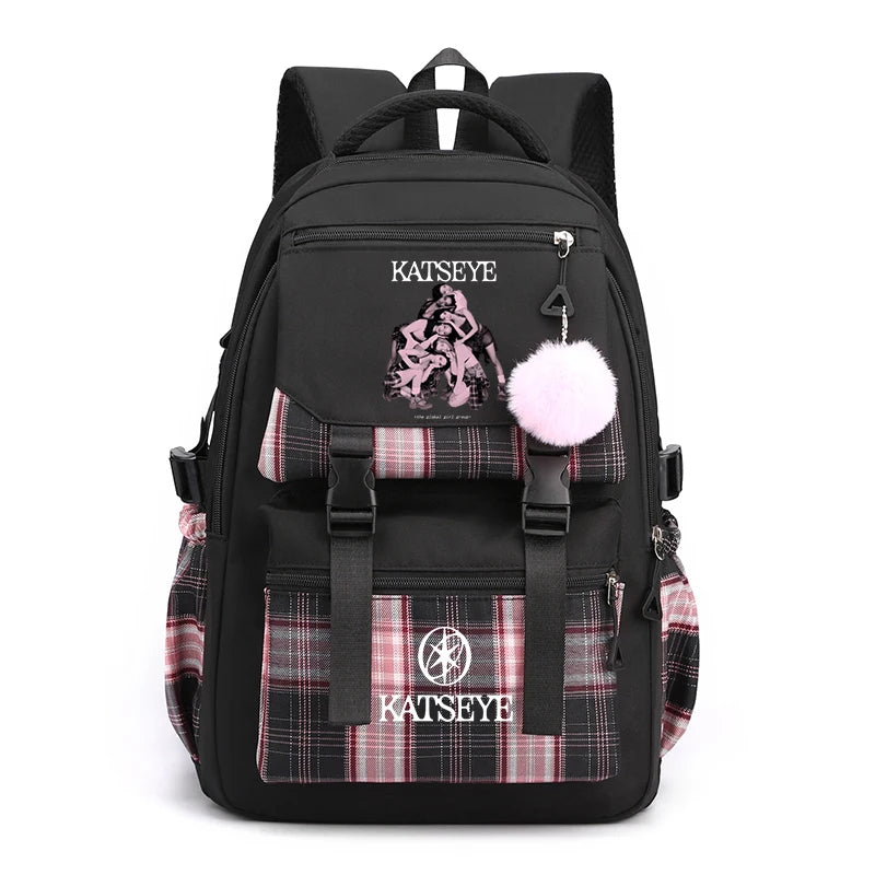 Katseye Kids School Backpack