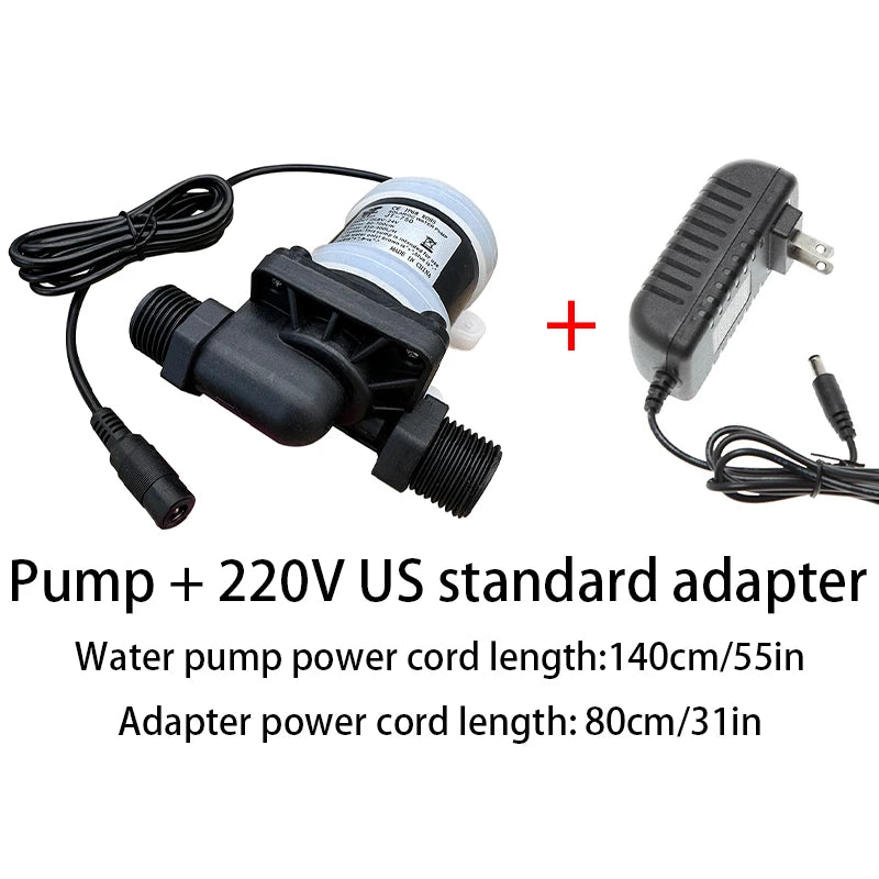 IP68 Brushless DC Water Booster Pump – 12V/24V