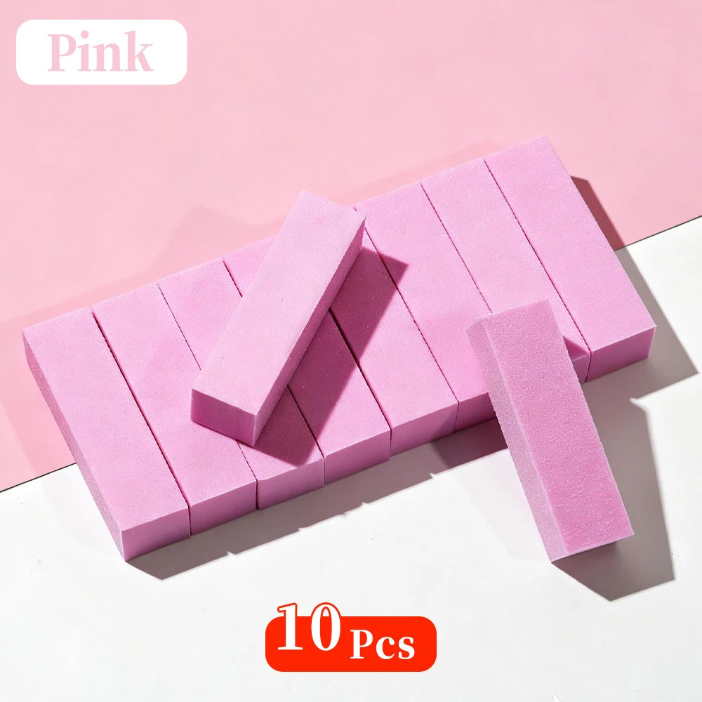 4-Way Nail Buffer Block – Manicure & Pedicure Nail File