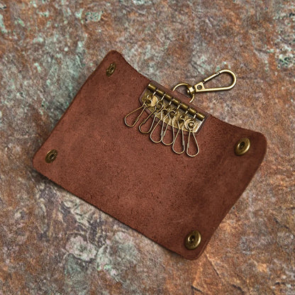 Leather Cowhide Key Case