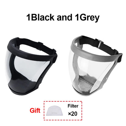 Reusable Full Face Protective Shield