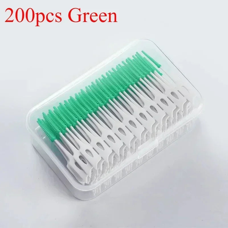 Silicone Interdental Brush Toothpicks