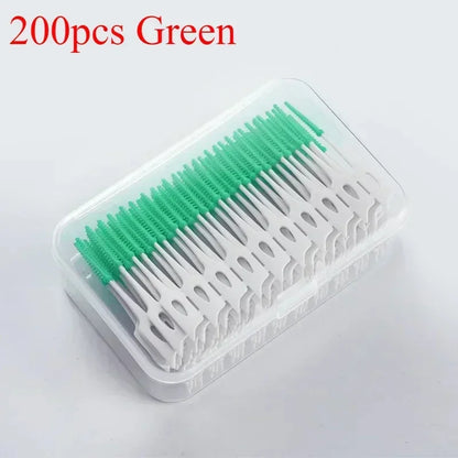Silicone Interdental Brush Toothpicks