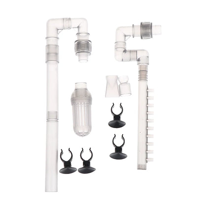 Aquarium Filter Spray Bar & Inlet Outlet Pipe Kit