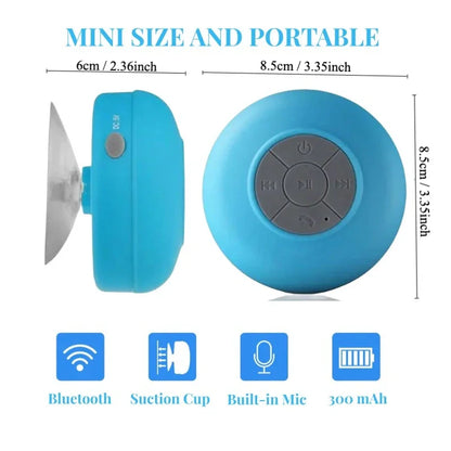 Waterproof Bluetooth Shower Speaker