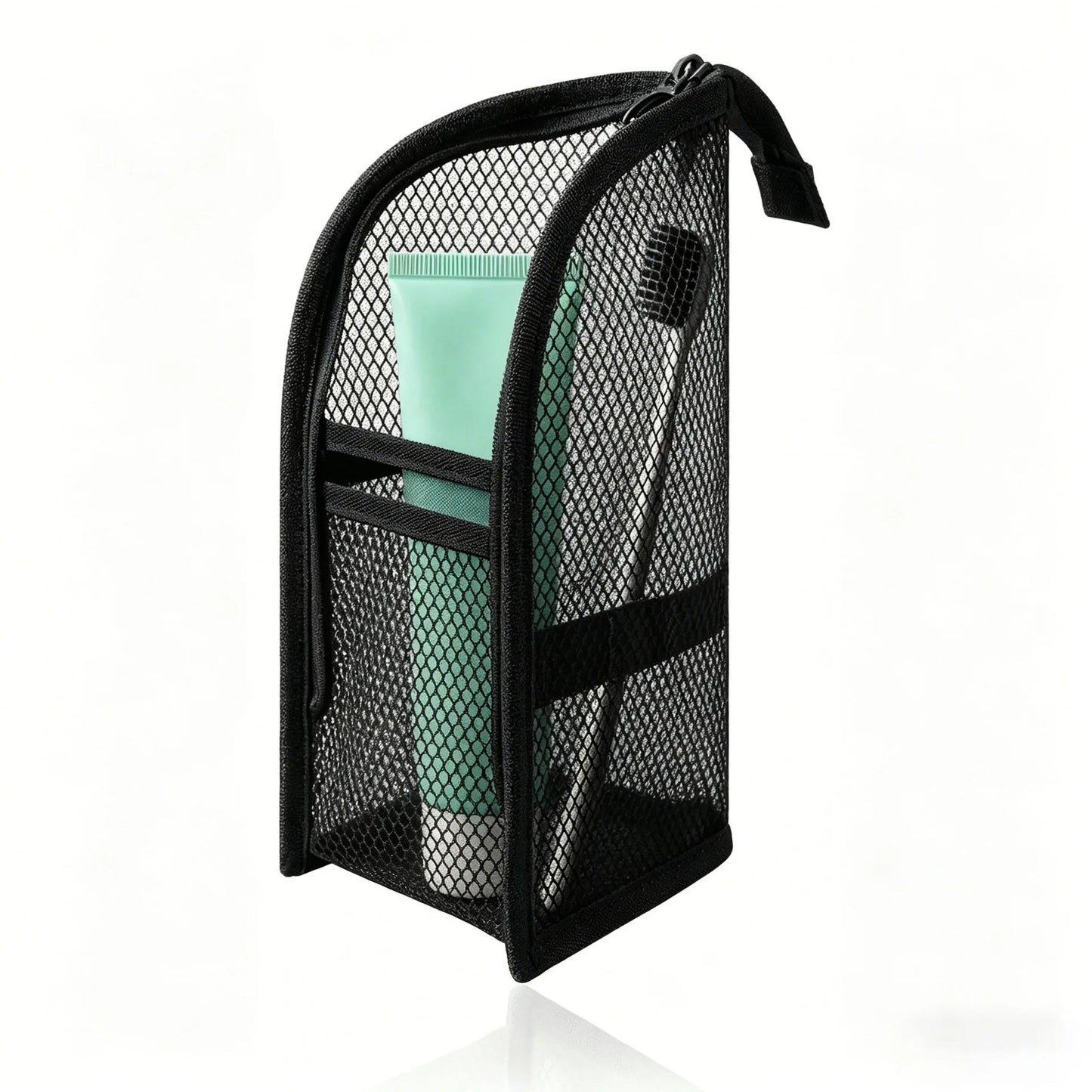 Standing Mesh Toiletry Travel Bag