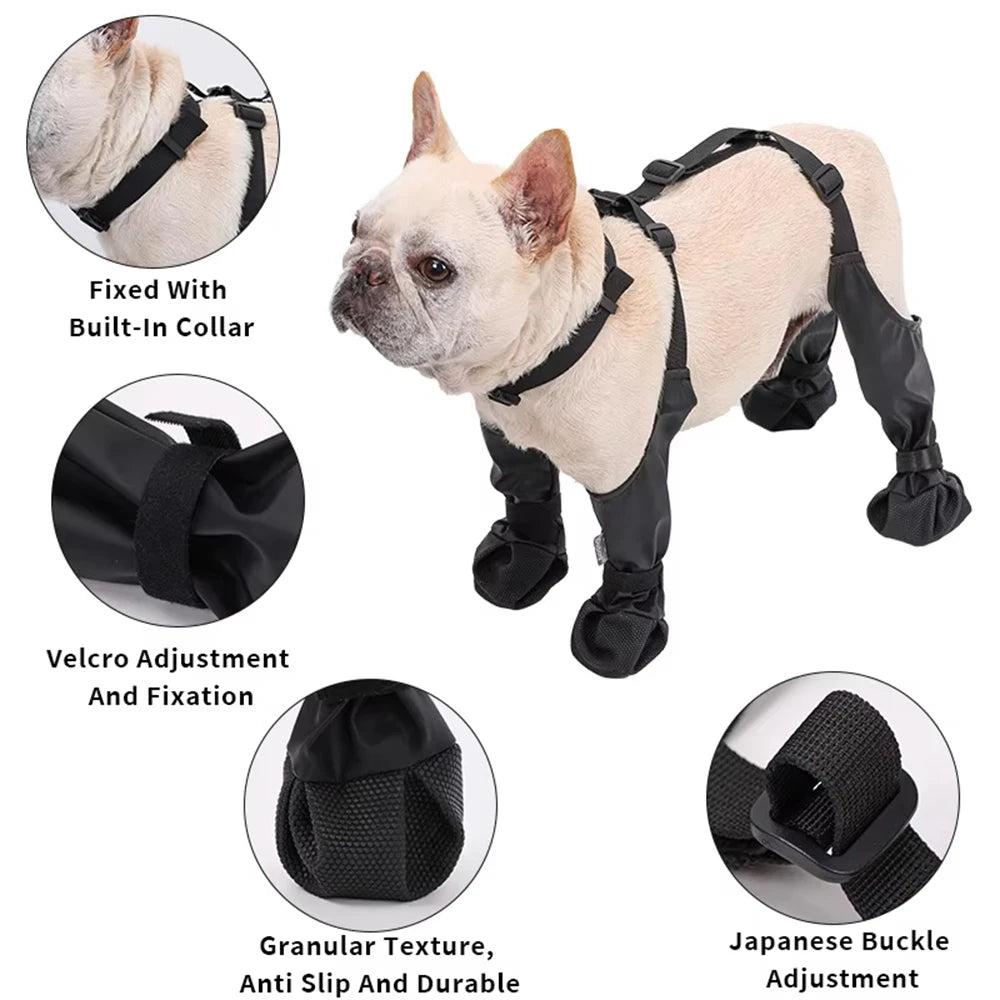 Waterproof Anti-Slip Dog Boots for Outdoor Protection