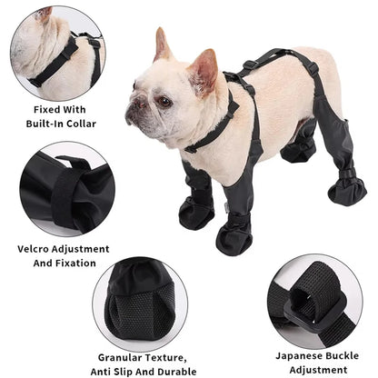 Waterproof Anti-Slip Dog Boots for Outdoor Protection