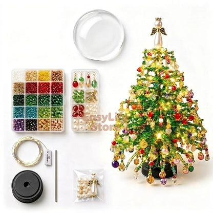 LED DIY Beaded Holiday Tree Kit