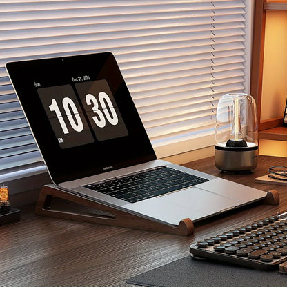 Foldable Wooden Laptop Stand