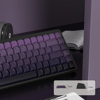 Gradient Purple Low Profile Keycaps