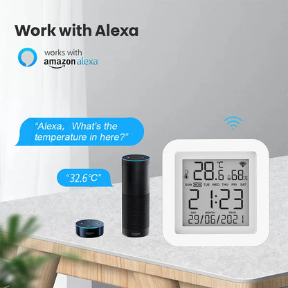 Smart WiFi Temperature & Humidity Monitor
