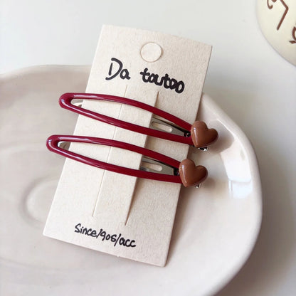 Korean Style Love Hair Clip