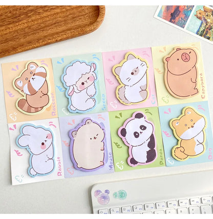 Cute Animal Sticky Notes
