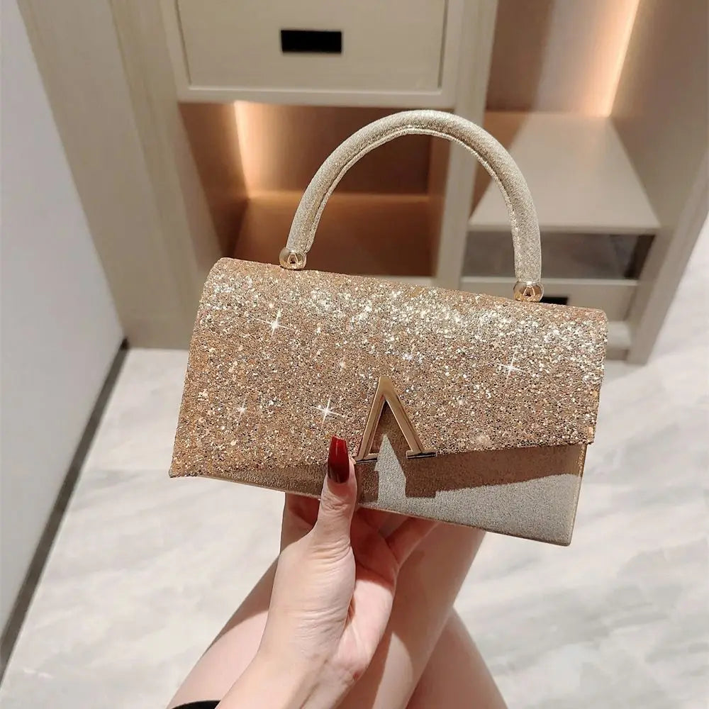Rhinestone Bow Evening Clutch