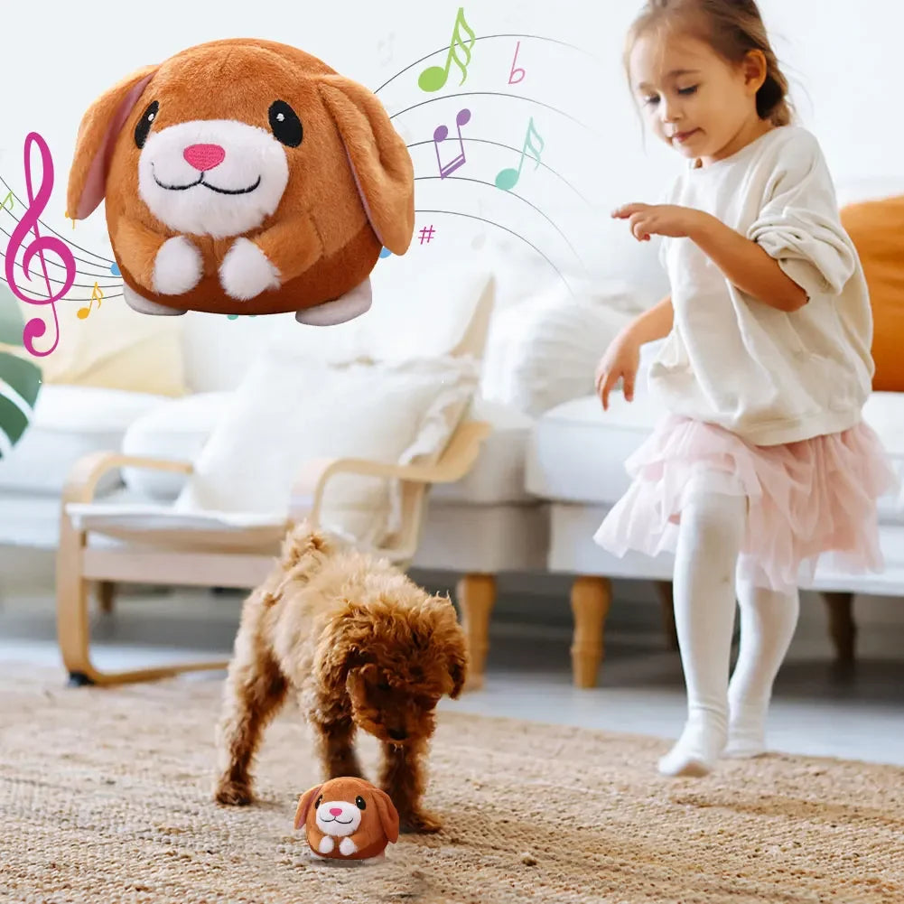 Interactive Plush Pet Ball