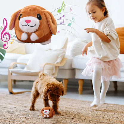 Interactive Plush Pet Ball
