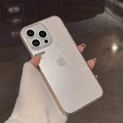Glitter Clear iPhone Case