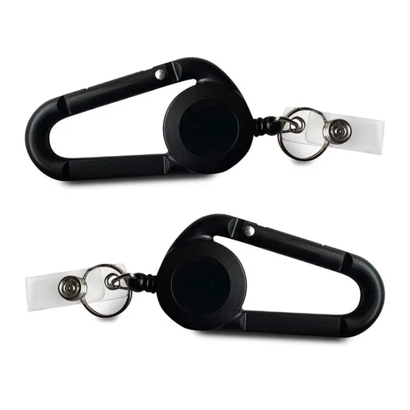 Retractable Badge Reel Keychain Clip