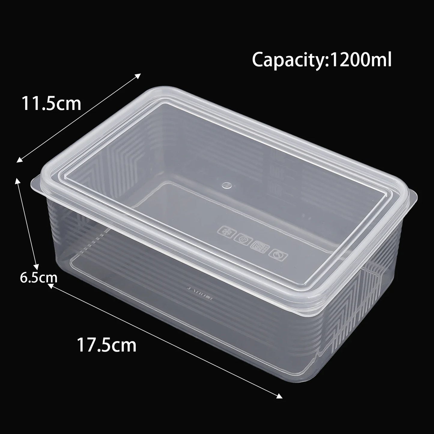 Refrigerator Fresh Food Storage Container
