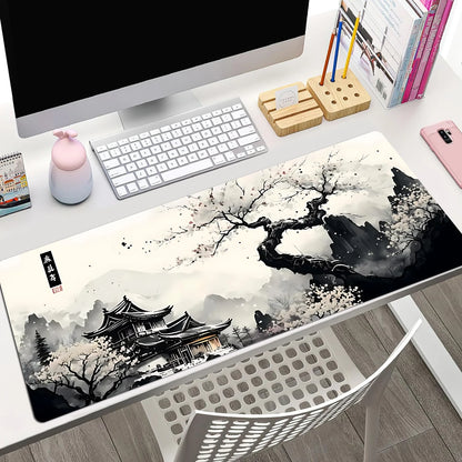 Landscape Ink Painting Mouse Pad