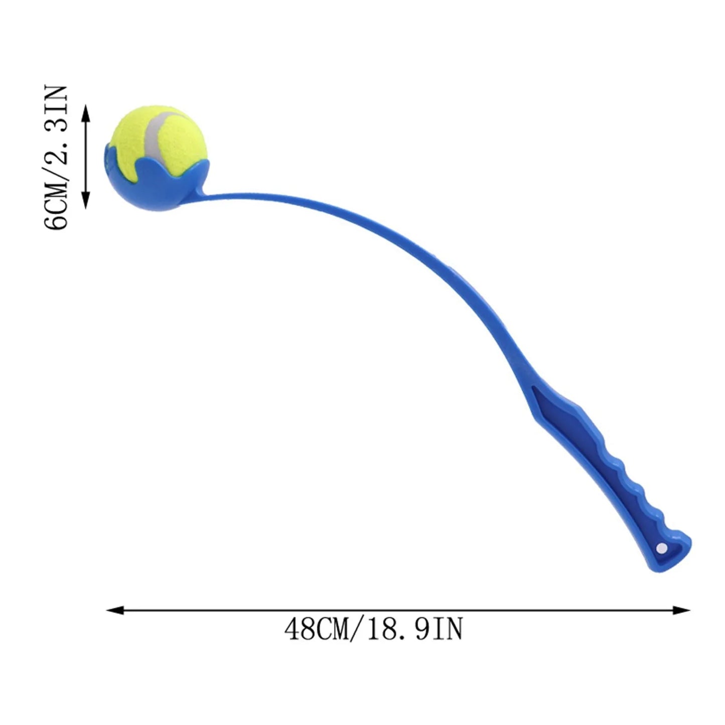 Interactive Dog Ball Thrower Stick