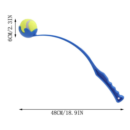 Interactive Dog Ball Thrower Stick