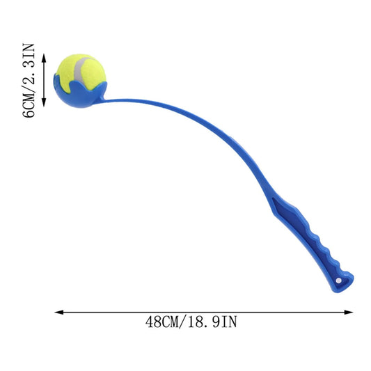 Interactive Dog Ball Thrower Stick