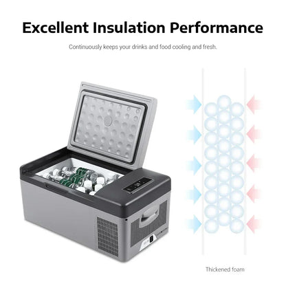 Portable Car Fridge & Compressor Freezer