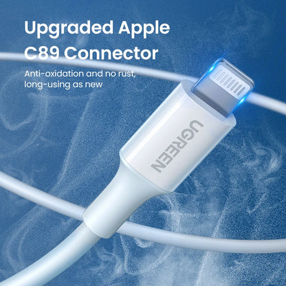 Apple Certified USB-A to Lightning Cable – 2.4A Fast Charge