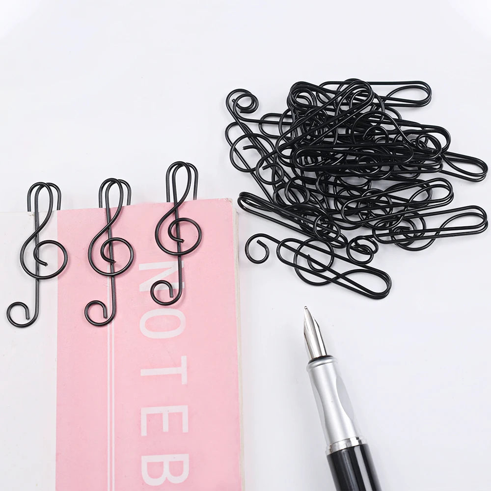 Musical Note Paper Clips