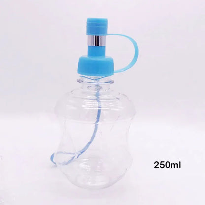 Portable Pet Water Bottle with Built-In Drinking Bowl