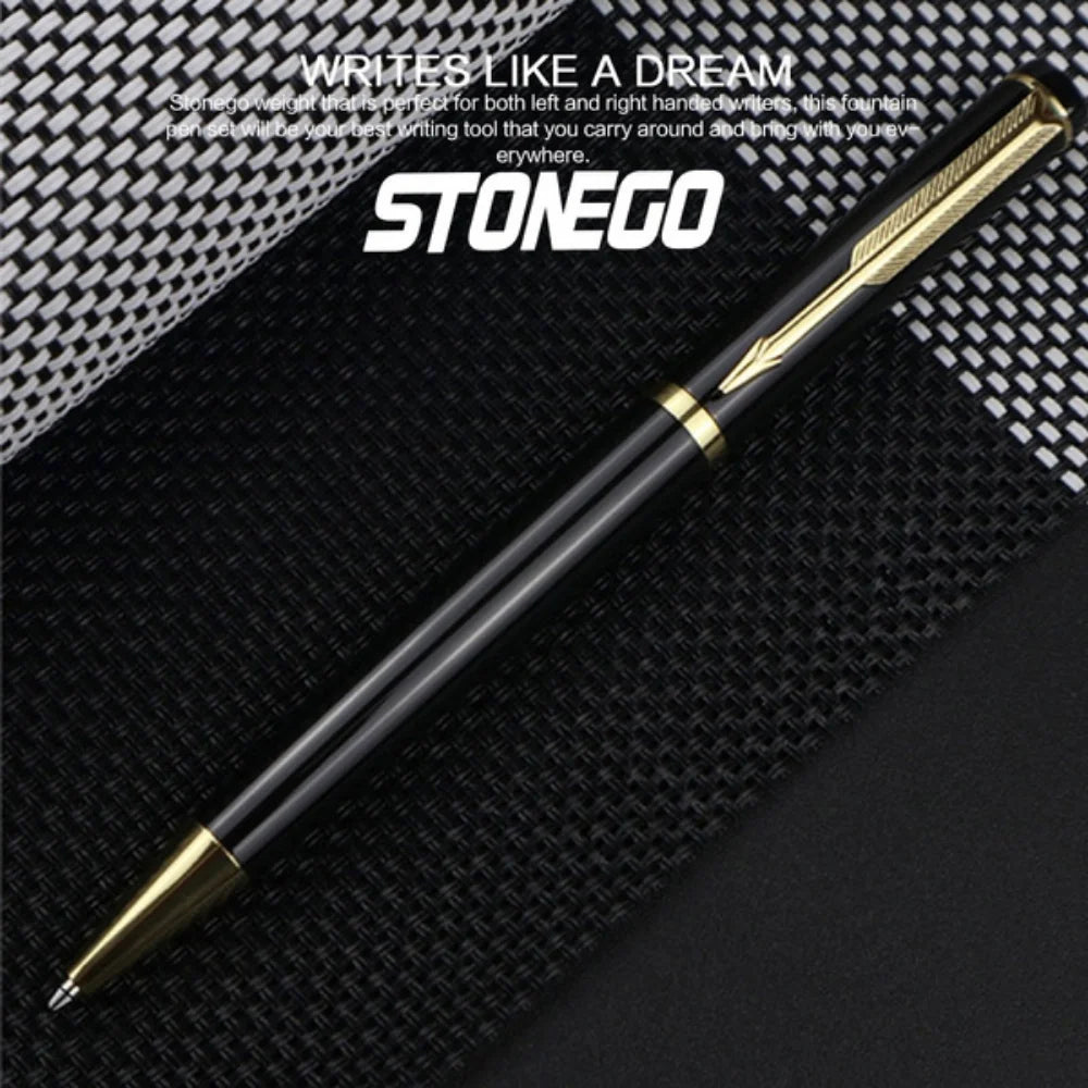 Elegant Chrome Signature Pen – 1.0mm Writing Point