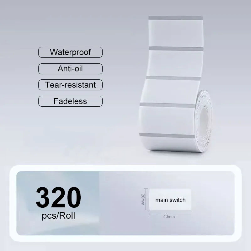 Transparent Thermal Label Roll