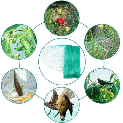 Garden Anti-Bird Netting Mesh for Fruit Trees, Vegetables, Crops & Ponds